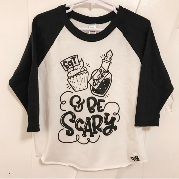 stb Other - STB Eat Drink Be Spooky 4T Raglan EUC
